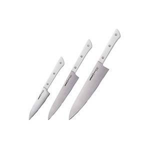 Набор из 3-х ножей Samura Harakiri SHR-0220W/K